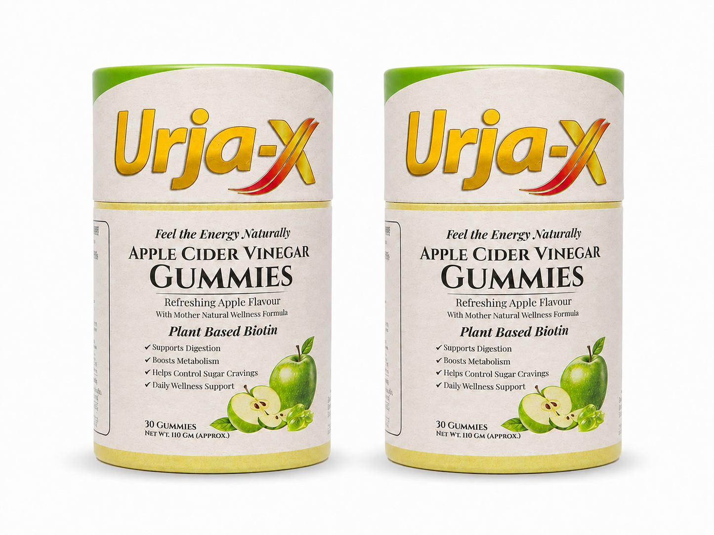 Urja-X Apple Cider Vinegar Gummies Combo